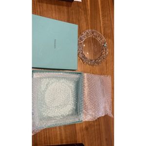 TIFFANY & CO ROCK CUT Crystal Plate Del Mar Bing Crosby Seaso Desi Arnaz Stakes